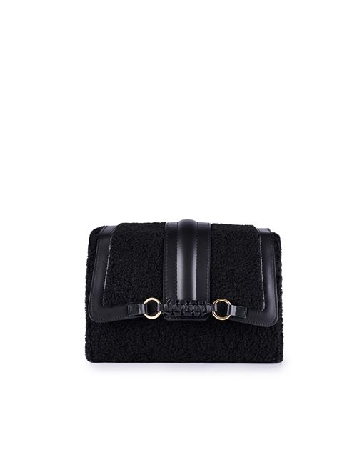 Borsa Leonor Teddy Nero viamailbag | LEONOR TEDDYD05